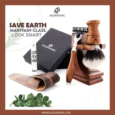 What is the most eco sustainable way to shave?