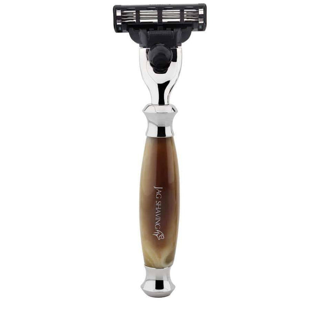 Personal Collection Razor jag-shaving-mach-3-shaving-razor-with-brown-resin-handle-22975877021875 ...