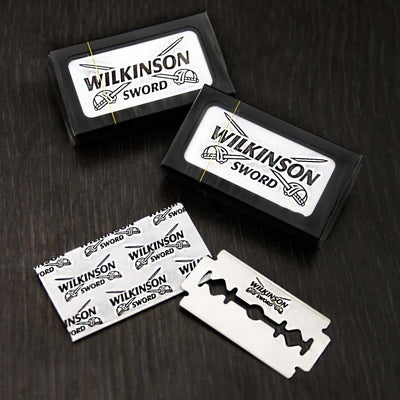 2 Packs of Double Edge Safety Razor Blades by Wilkinson Sword Classic - JAG SHAVING