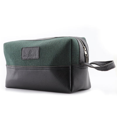 Men Shaving Travel Case Toiletry Bag - Green