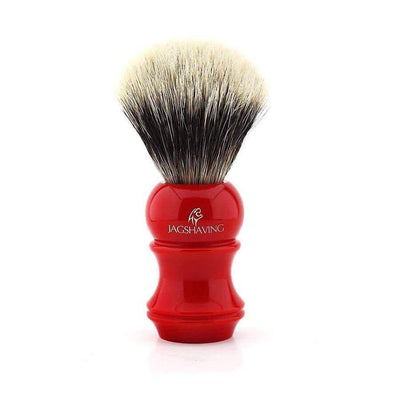 100% Badger Hair Shaving Brush with Resin Handle - JAG SHAVING