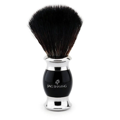 Black Badger Hair Shaving Brush Resin Handle Best For Smoother Shave - JAG SHAVING