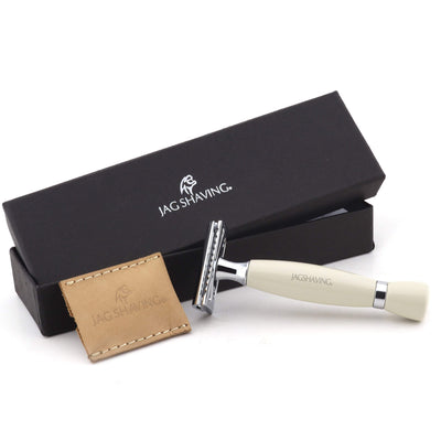 JAG's Top Quality Safety Razor - Ivory Color