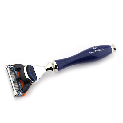 Best Fusion Compatible Shaving Razor - Blue Handle