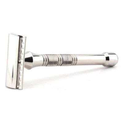 Antique Stainless Steel Double Edge Safety Razor