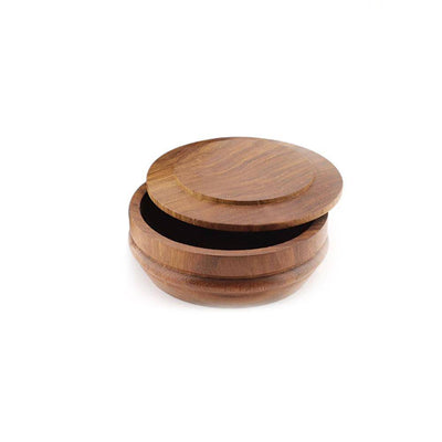 Wooden Shaving Bowl - Lid 